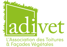 Logo ADIVET – Association des toitures et façades végétales