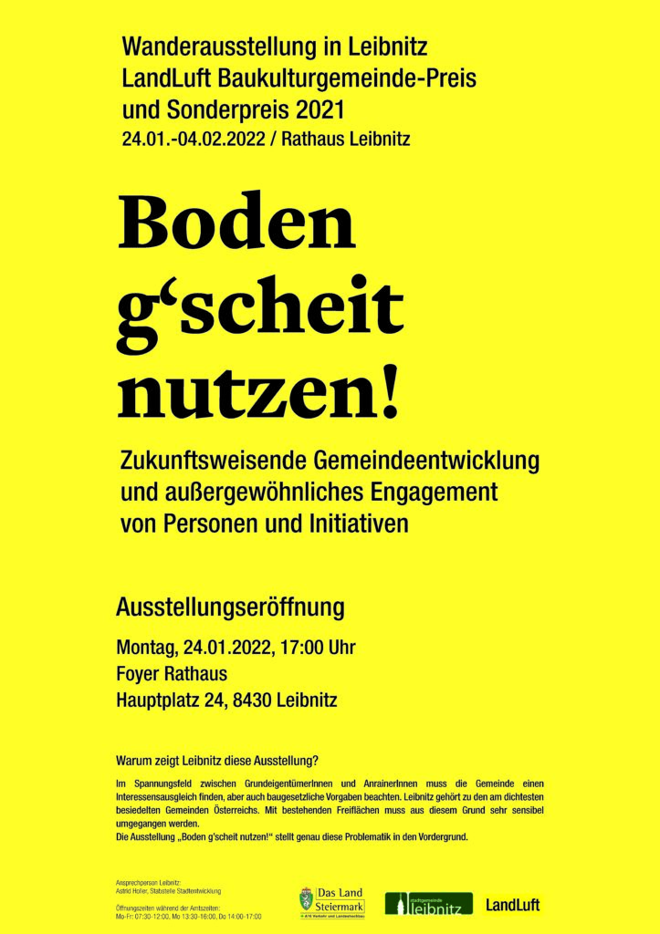 Baukultur_Landluft_Ausstellung_Leibnitz_Ankündigung