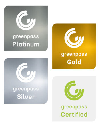 Logo von greenpass Zertifizierung