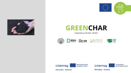 Logo von GREENCHAR – Biokohle aus Klärschlamm'