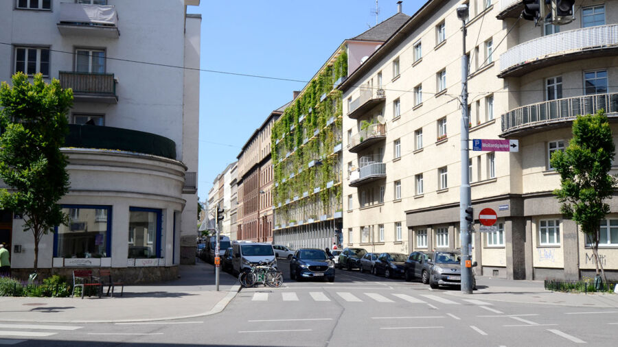 Blickrichtung aus Reinprechtsdorderstraße © RATAPLAN