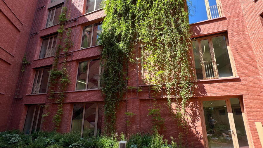 Neckarpark Q8 - Innenhof