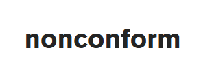 Logo nonconform