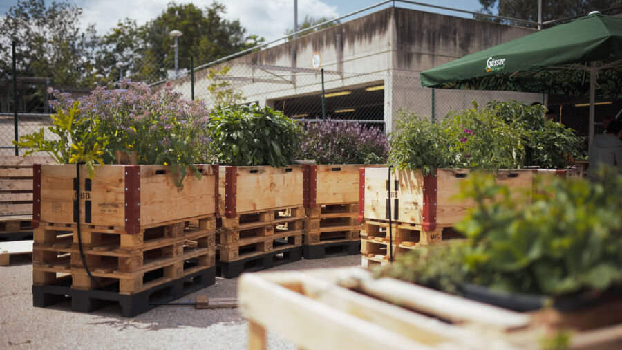 Modulares System aus Paletten, Foto: eap.at I Daniel Taladrid