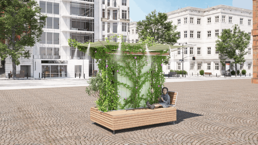 Modell SP mit Sprühnebelsystem