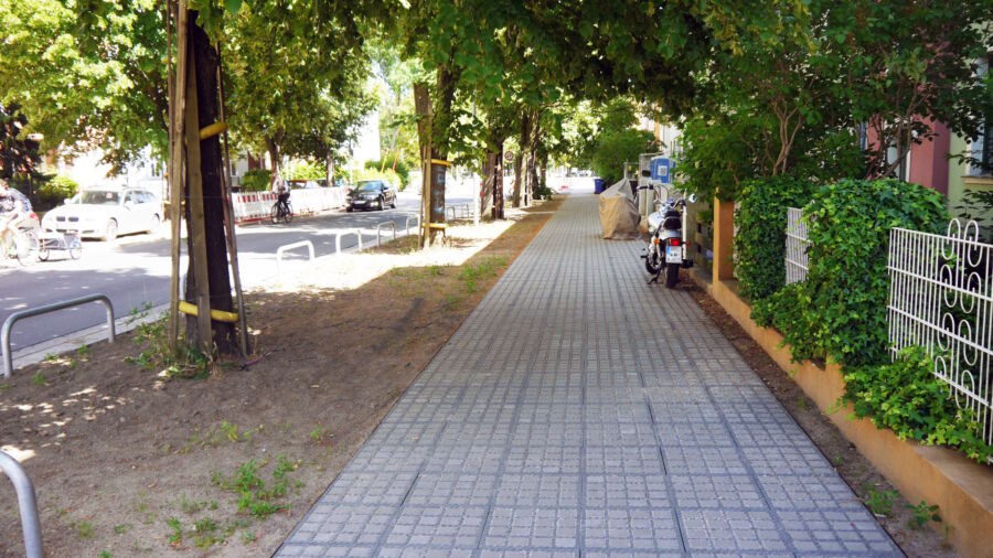 Gehweg mit TTE® Pflaster