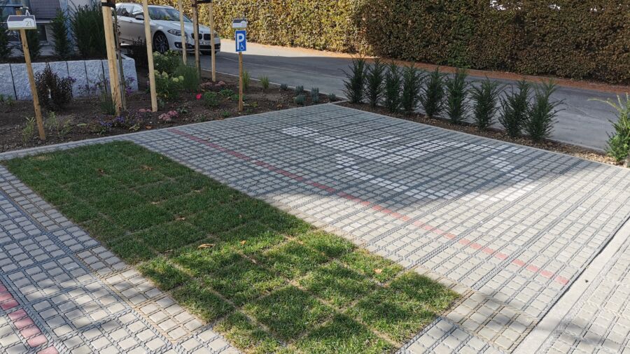 Barrierefreier Parkplatz