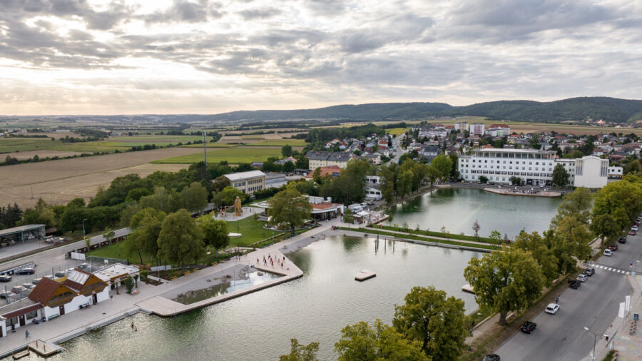 Luftbild Überblick über das ganze Projekt